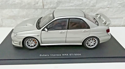 Autoart 1/18 Subaru Impreza GD S204 Crystal Gray Metallic 78671 - Immagine 1 di 4
