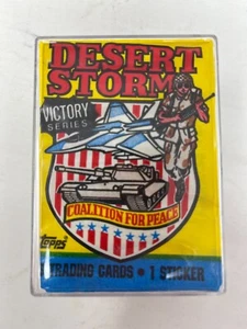Topps Desert Storm Coalition For Peace Victory Trading Card Collection Full Set - Picture 1 of 4