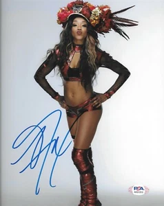 Alicia Fox WWE Diva Signed Autograph 8X10 photo #6 w/ PSA COA - Picture 1 of 2