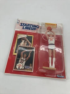 1990 Startaufstellung Tom Chambers Figur mit 2 Karten ~ Phoenix Suns - Bild 1 von 5