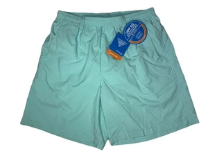 Neu mit Etikett Columbia PFG Herren Medium türkis Omni Shade Wassershorts 8" Schrittlänge - Bild 1 von 9