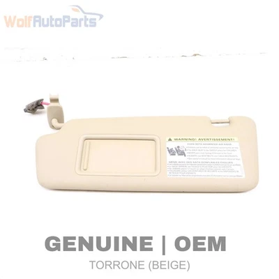 2007-2008 AUDI RS4 - LEFT SUN Visor / Mirror W/ Homelink 8E0857551AK - Image 1 of 4