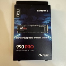 SAMSUNG 990 PRO M.2 2280 2TB PCIe 4.0 x4 NVMe 2.0 V7 V-NAND 3bit MLC MZ-V9P2T0BW