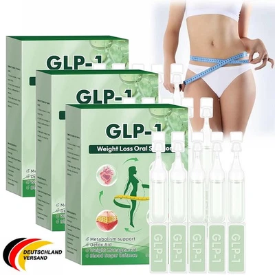 MARKENLOS 3 Box GLP -1-Gewichtsverlust oraler Lösung orales Flüssigkeitspeptidkomplex-Ser