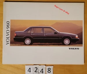 VOLVO 960 BERLINE & BREAK Prospectus Suisse Fr 46 pages 1991 - Picture 1 of 16