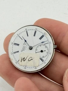 Waltham Watch Movement Pocket Watch For Parts Only 19 Jewels - Picture 1 of 7