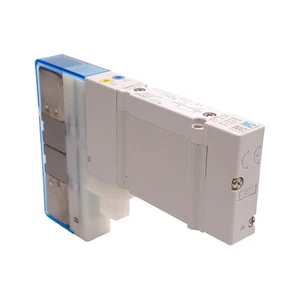 SMC SY3A00-5U1-NA Dual Magnetventil, 4-Position 3-Port, 0,7MPa, 24VDC Spule - Bild 1 von 8