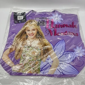 Miley Cyrus as Hannah Montana Purple Tote Messenger Bag New w/tags in bag - Picture 1 of 6