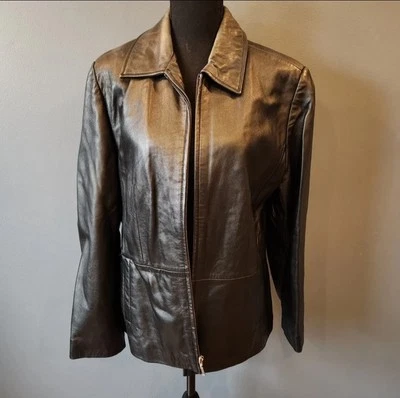 Apt. 9 Lambskin кожаная куртка - Изображение 1 из 4