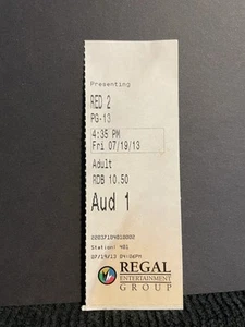 Vintage Movie Ticket Stubs RED 2 Movie Tickets Film Memorabilia - Picture 1 of 2