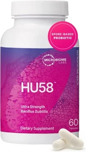 Microbiome Labs HU58 Bacillus subtilis Probiotika für Frauen und Männer - High Poten - Bild 1 von 9