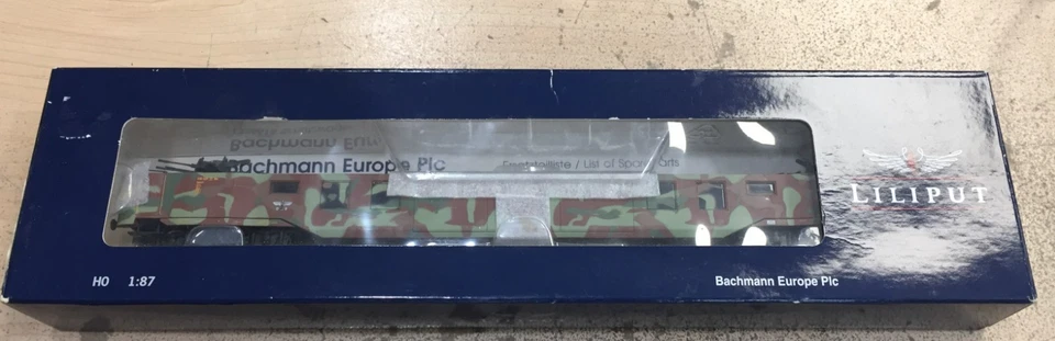 LILIPUT L336616 SCHUTZWAGEN 918 039 BERLIN GETARNT FLAKWAGEN DEINST4I DR EPOCHE - Image 1 of 2