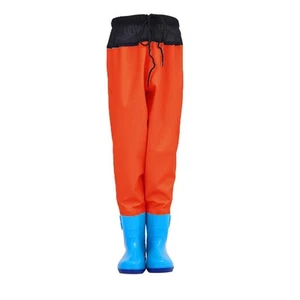 Youth Fishing Waders with Boots Suitable for Various Waterside Activities - Picture 1 of 29