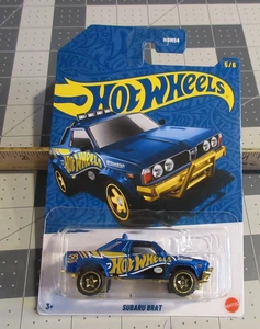 Hot Wheels 2025 58° Anniversario Blu e Oro Subaru Brat - Foto 1 di 4