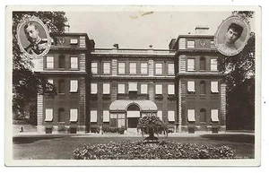ROYALTY - MARLBOROUGH HOUSE, LONDON & PRINCE & PRINCESS of WALES R.P. Postcard - Picture 1 of 1