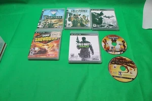 7 ps3 PlayStation 3 Mixed Bundle Call of duty batman valkyria saints row - Picture 1 of 6
