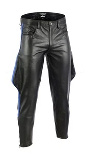 AW-7860 Lederbreeches aus Glattes,lederhose,Reiterhose,Stiefelhose,Jodhpur hose - Picture 1 of 4