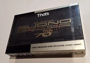 THAT S SUONO 70 KASETA MAGNETOFONOWA MADE IN JAPAN TYPE IV/D2805 - Bild 1 von 3