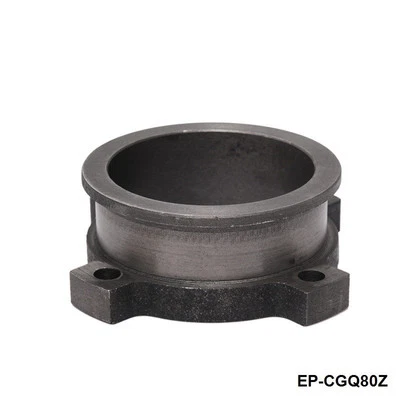 Brida de escape turbo de 3" 4 pernos a 3" banda V T3 GT3582 GT35 brida fundida EE. UU. Foto 1 de 4