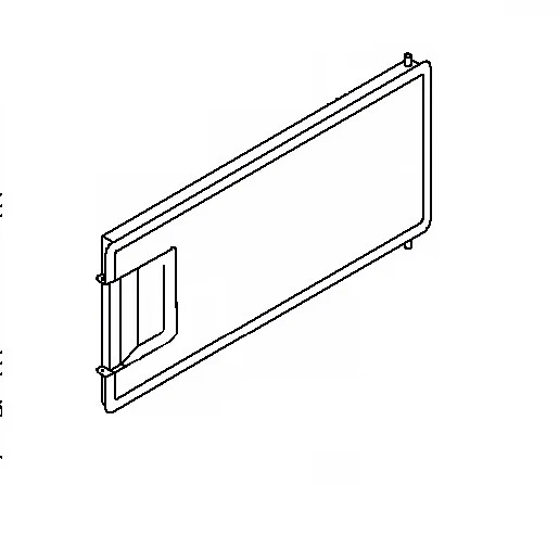 Liebherr Original 9877630 Gefrierfachtür Türklappe Frosterfachtür mit Dichtung