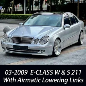 FOR MERCEDES BENZ E CLASS ADJUSTABLE LOWERING LINKS SUSPENSION KIT W211 E55 E500 - Picture 1 of 9