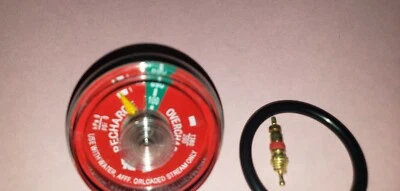 GENERAL GENERIC 🤡🔥🧯GENERAL Water Fire Extinguisher Gauge G100 generic + Oring + Valve Stem