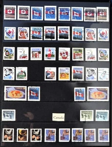 CANADA FLAGS - Mixed Job Lot of Stamps - U/FVF/LH - Sold as Seen - Picture 1 of 1