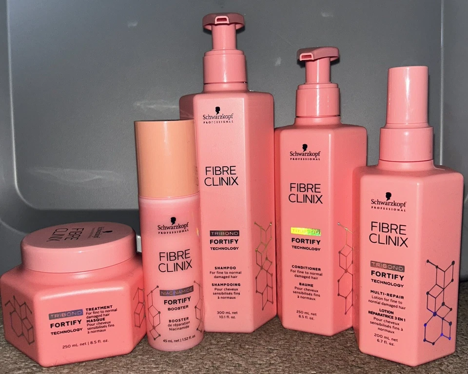 Schwarzkopf Professional Fibre Clinix Fortify Hair Set Foto 1 de 1