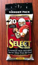 2021 Panini SELECT NFL Football Trading Card Hanger Pack 20 Card - Sealed
