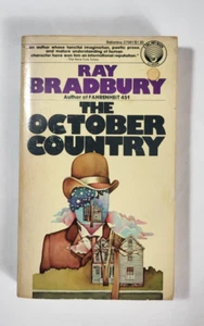 The October Country by Ray Bradbury 1972 Del Rey 2nd Printing Paperback - Imagen 1 de 8