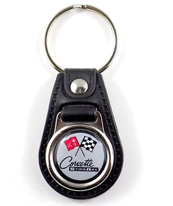 PIN PARCHE ANILLO CADENA LLAVERO CORVETTE STINGRAY C2 V8 CHEVROLET C3 C7 C8 RACING - Imagen 1 de 2