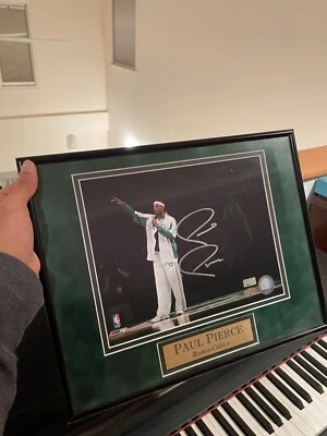 Foto autografiada de Paul Pierce Boston Celtics Foto 1 de 2
