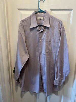 Camisa de vestir Nordstrom lavanda para hombre, talla 17-34 Foto 1 de 3