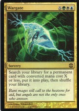 Magic Mtg FOIL Alara Reborn Wargate   near mint