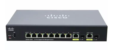***NEW-IN-BOX*** Cisco SG350-10MP 10-Port Gigabit PoE Managed Switch - Image 1 of 2
