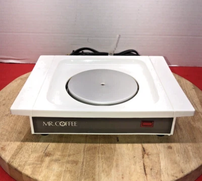 Mr. Coffee Hot Plate Warmer For Decanter Carafe White Tested Model WD NICE! - Image 1 of 4