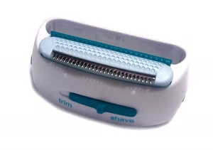 Braun Ersatzteil - Scherkopf Silk & Soft Body Shave (ohne Scherfolie) - blau - Zdjęcie 1 z 3