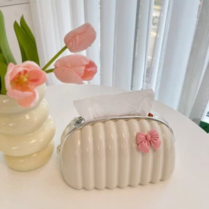 Cream style tissue box suitable for home living room, dining table paper drawers - Picture 1 of 5