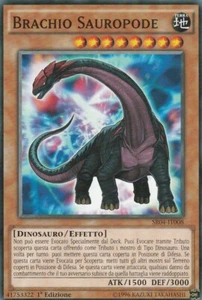 Yu-Gi-Oh! Furia del Dinodistruttore : BRACHIO SAUROPODE (Konami) - Foto 1 di 2