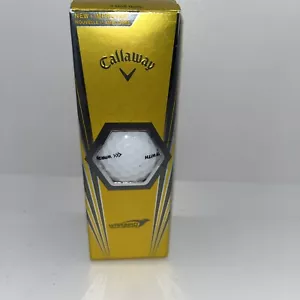 Callaway Warbird White Golf Balls Golfing Designed for Distance 3 Balls - Picture 1 of 8