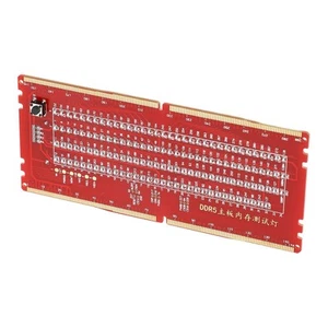 DDR5 Desktop Mainboard Testkarte Memory Slot Tester Board Mit LED-Licht DON - Afbeelding 1 van 22