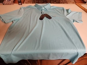 Neu mit Etikett Greg Norman Play Dry kurzärmliges Herren-Polo türkis Farbe XL (T-8) G - Bild 1 von 10