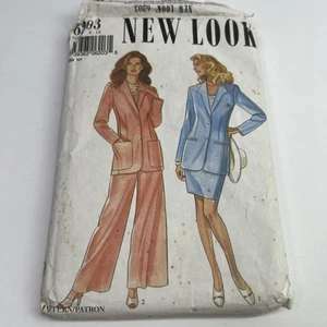Vintage Y2K New Look 6203 Skirt & Jacket pattern size 8-18 UNCUT, Retro Fashion - Picture 1 of 8