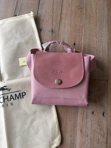 Longchamp Le Pliage Original Backpack Petal Pink New - Genuine - Picture 1 of 10
