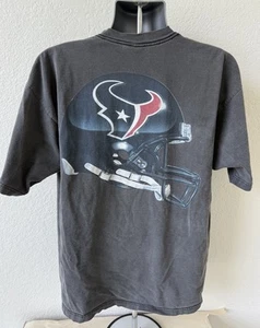 Vintage Y2K Houston Texans T-Shirt passt Herren XL Helm Reebok Faded - Bild 1 von 6