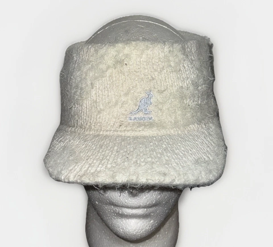 Banda para sudar Kangol marfil con ala visera Cocoon Jac difusa nueva Foto 1 de 4