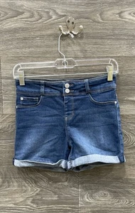 DKNY Blue Shorts - Size 14 - Picture 1 of 4