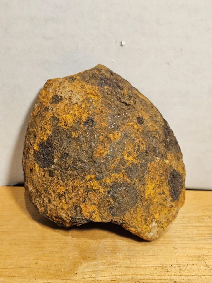 Fragmento de bola de cañón Hotchkiss de la Guerra Civil excavado en Long Creek Virginia en 1976 Foto 1 de 4