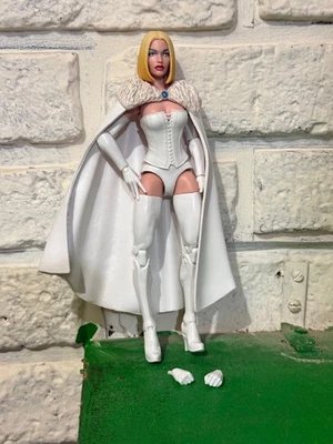 Marvel Legends X-Men Emma Frost White Queen SDCC Hellfire Club Exclusive 6”  ✅ - Image 1 of 2