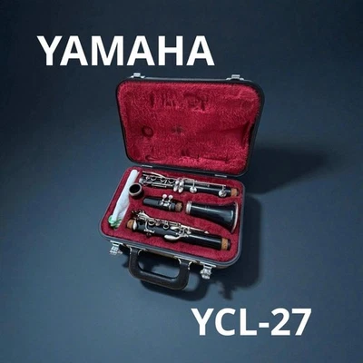 Clarinete Yamaha YCL-27 Yamaha Con Estuche Bueno Negro Recomendado para la práctica Foto 1 de 4